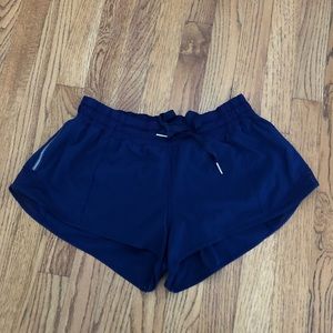 Navy Women’s Lululemon Hotty Hot Shorts (Short)